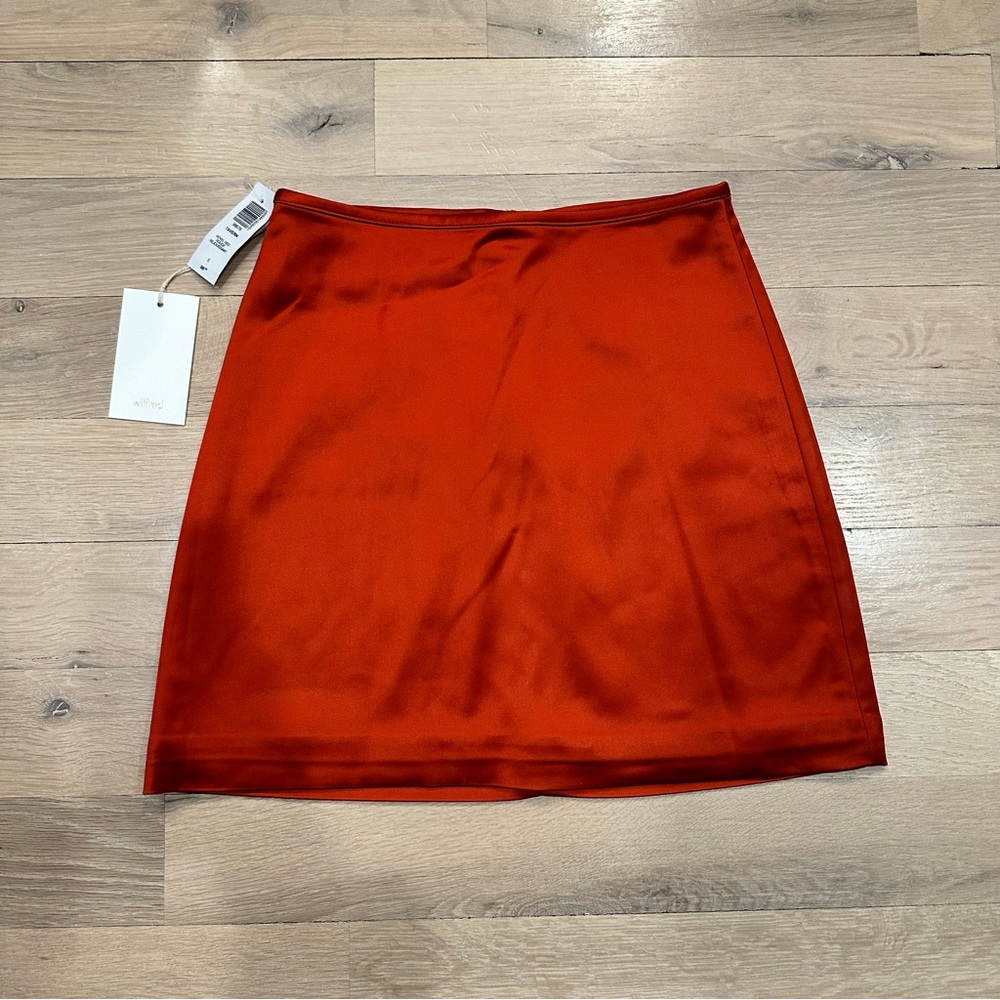 NWT Wilfred Tavern Skirt - burnt orange